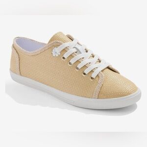 New In Box Jack Rogers Lia Rope Sneakers - Rattan — Size 7.5